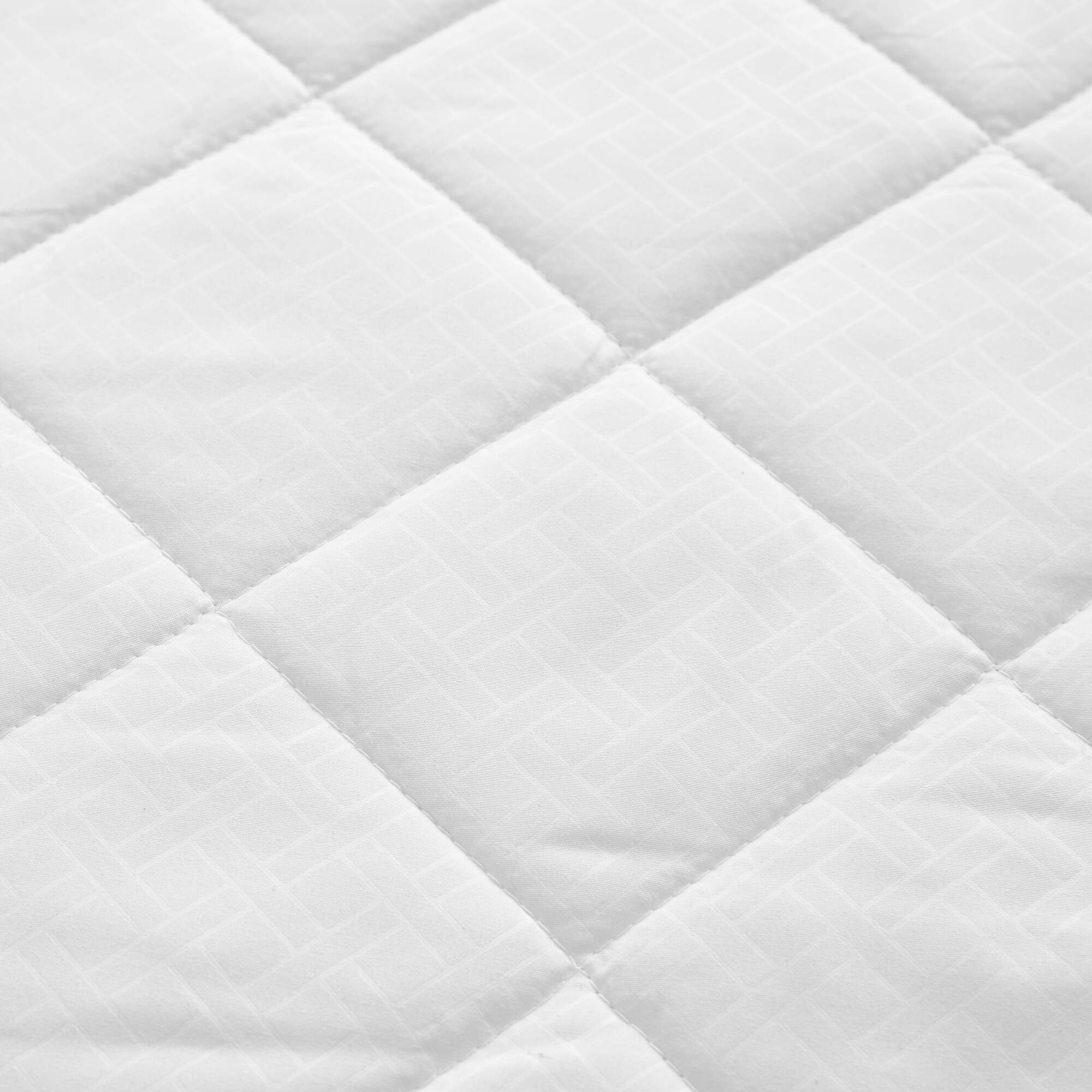 1 PCS Full Heated Mattress Pad White