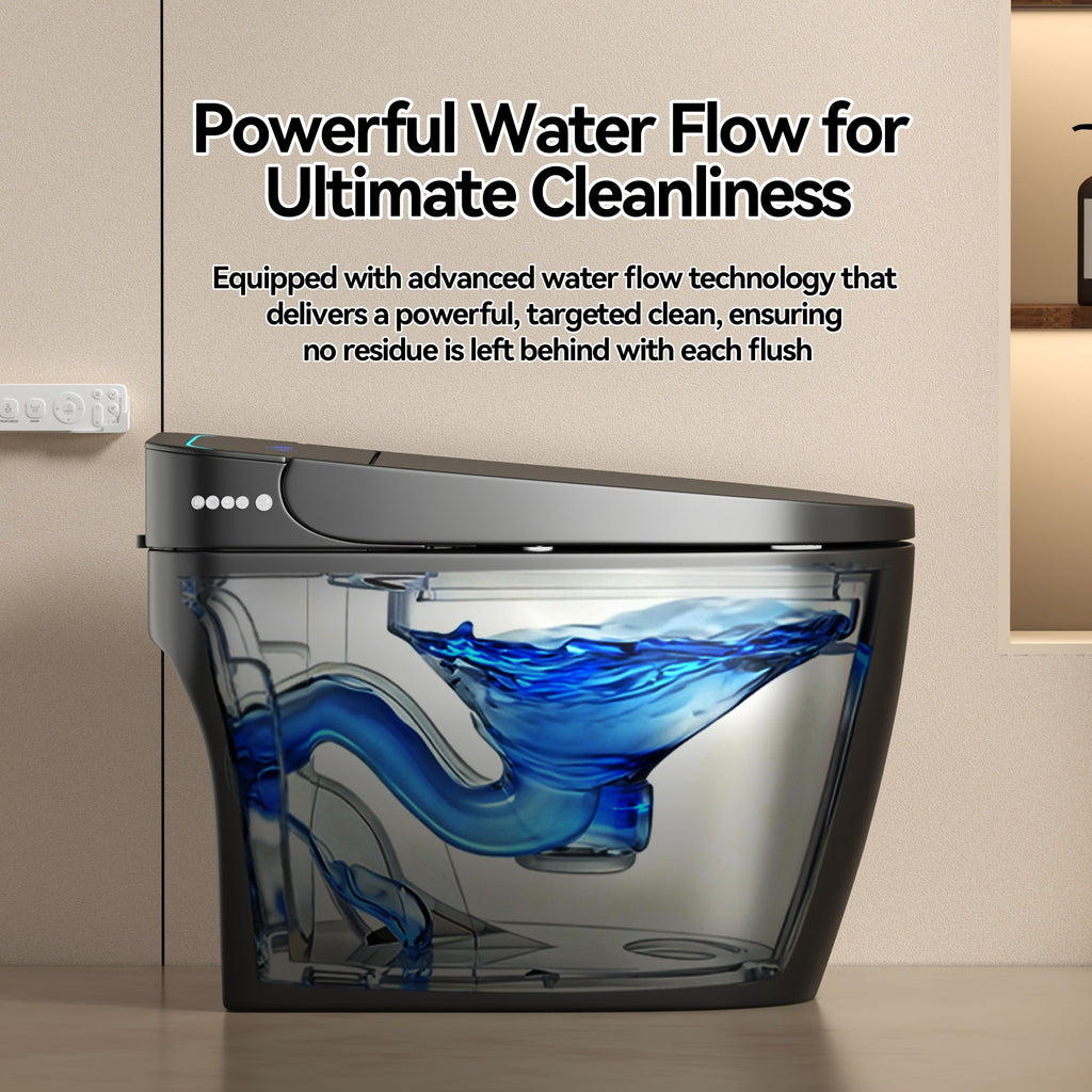 Unique Smart Toile,  One Piece Toilet with Bidet Built In,Intelligent Toilet ...