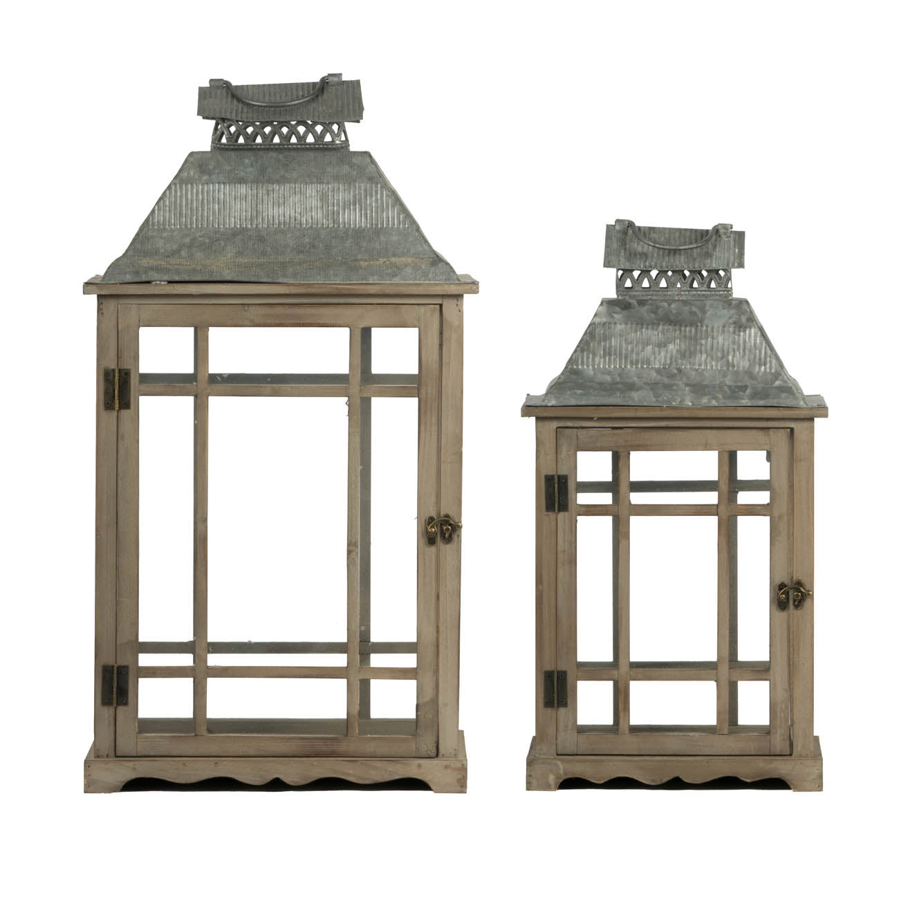 Classic Scape Lanterns Set of 2