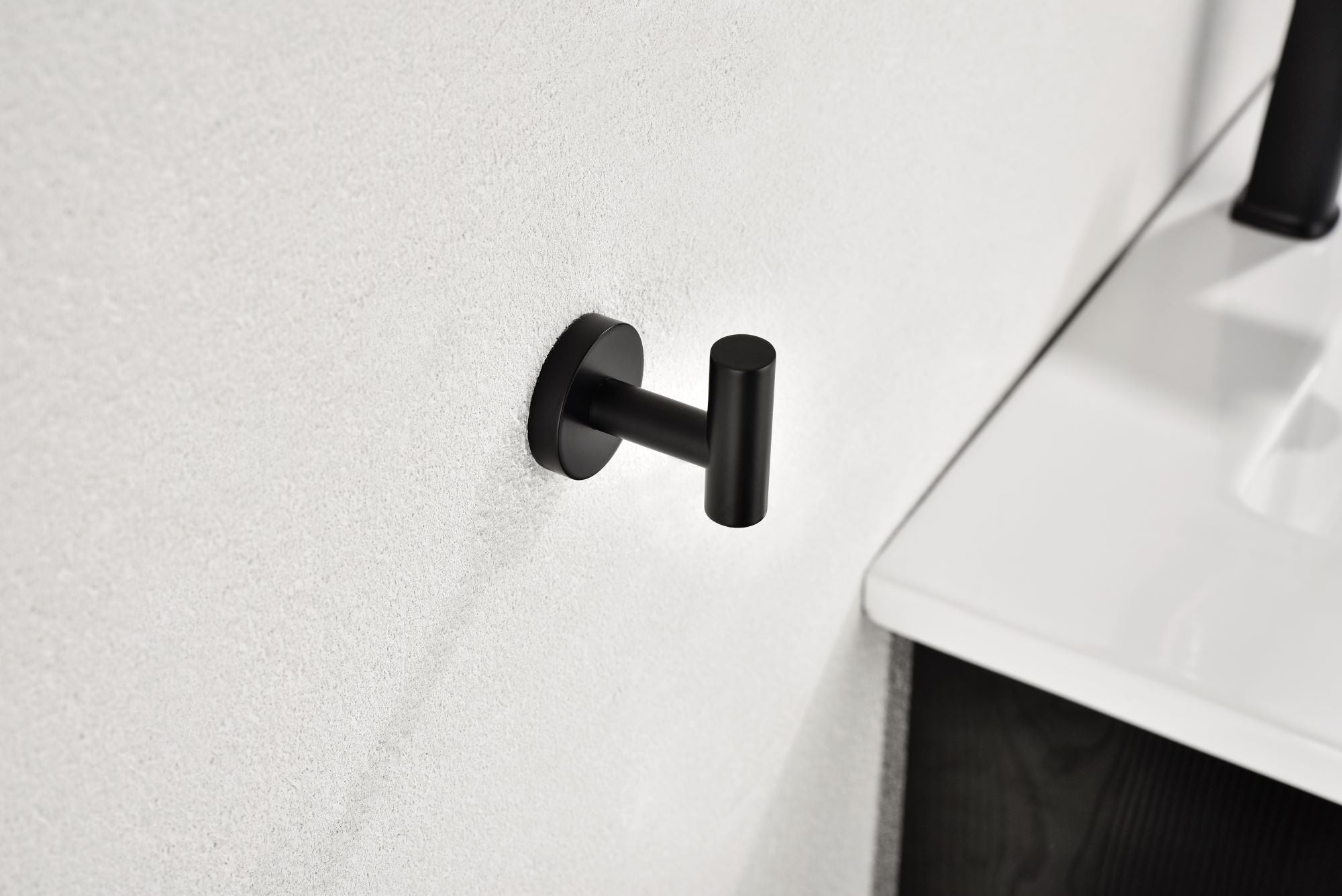 Stainless Steel Wall-Mounted Towel Hooks 2-Pack Bathroom