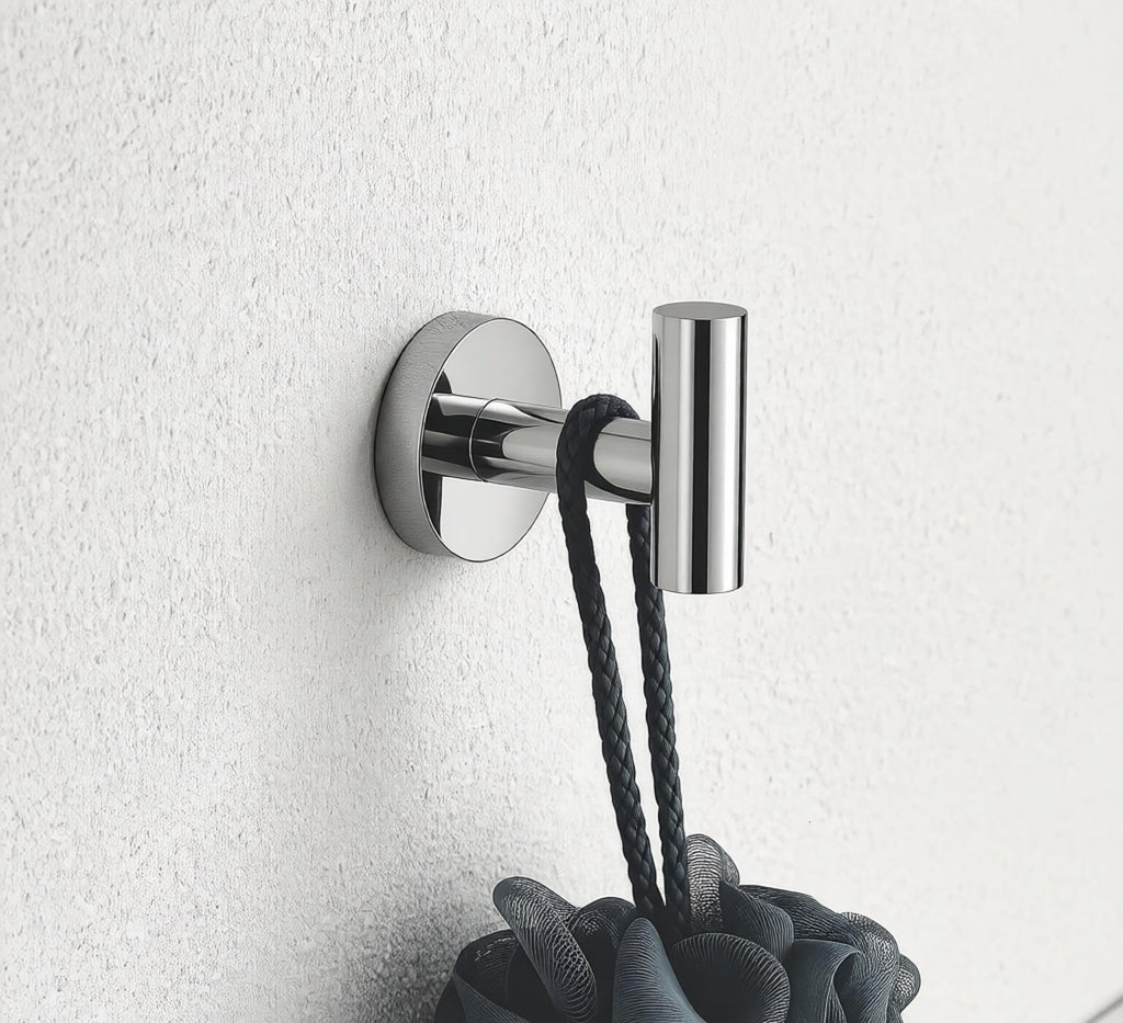 6 Piece Wall Mount Bathroom Towel Rack Set