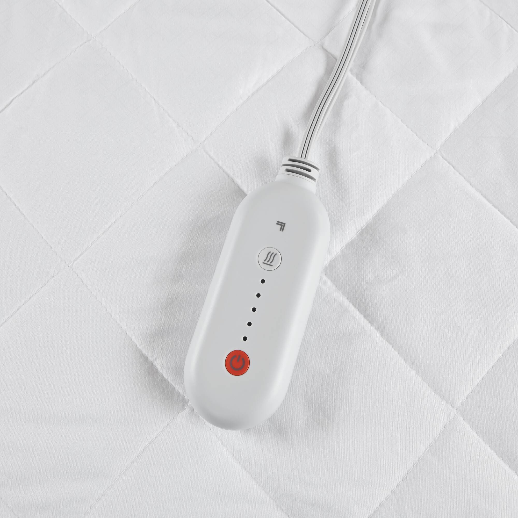 1 PCS Full Heated Mattress Pad White