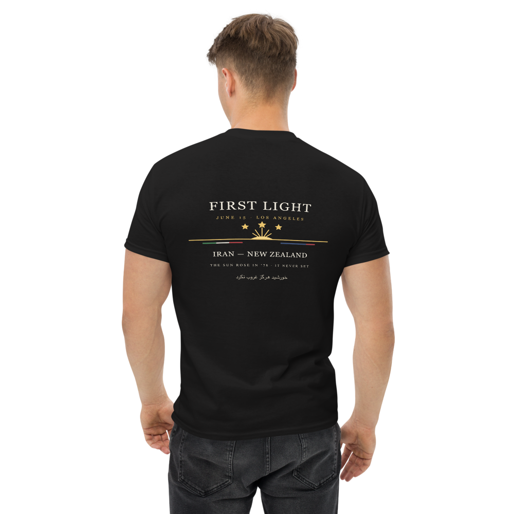 Match Day Tee — Iran vs New Zealand · June 15