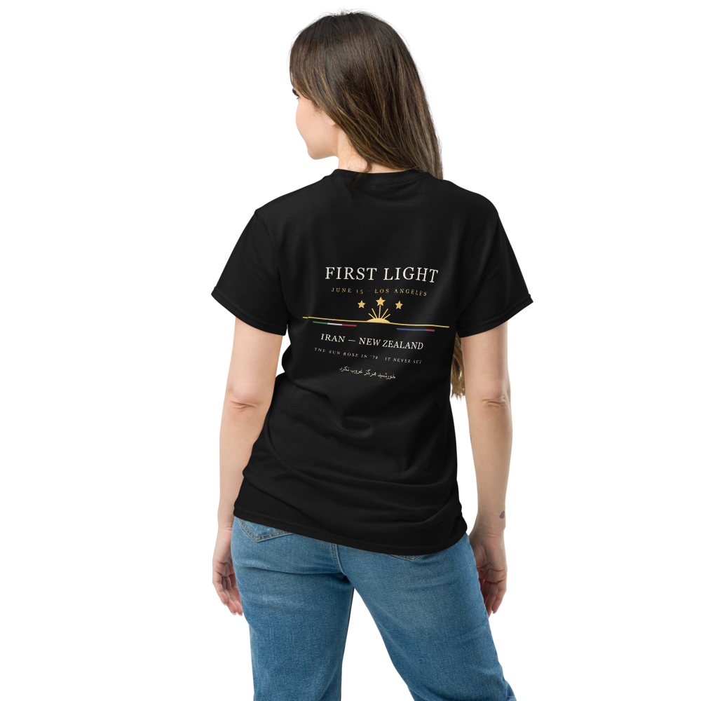 Match Day Tee — Iran vs New Zealand · June 15